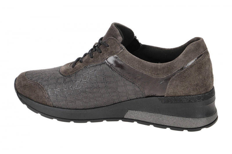 Waldläufer Clara Schuhe grau carbon H-Weite OrthoTritt