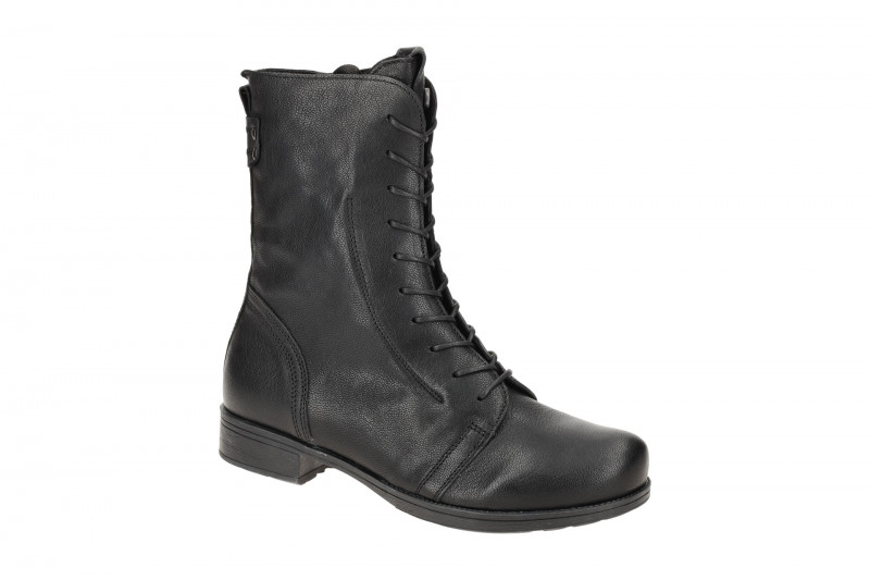 Think Denk! Stiefel schwarz Glattleder 154