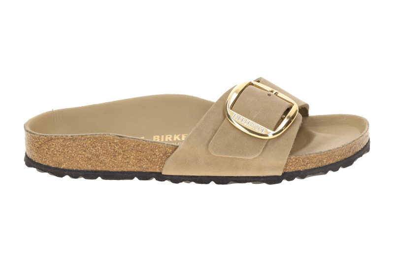 Birkenstock Madrid Big Buckle Pantolette braun tabacco 1030467