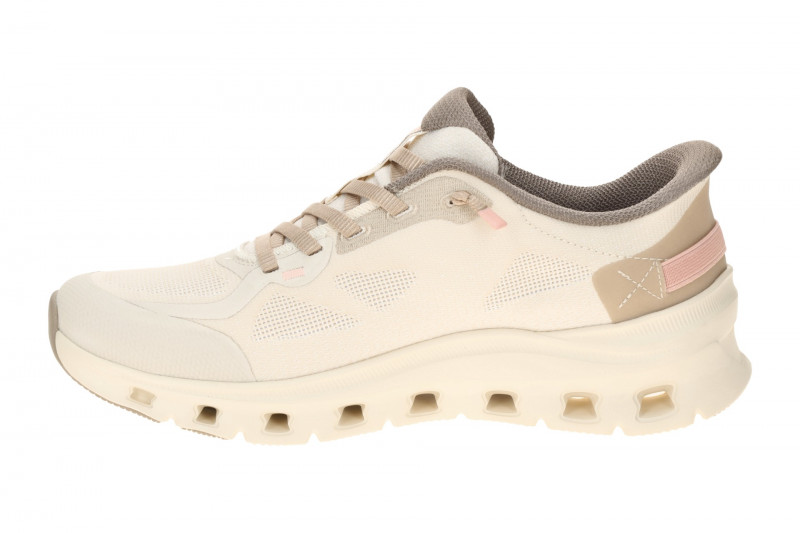 Skechers Glide Step Schuhe beige Damen SLIP INS 150428