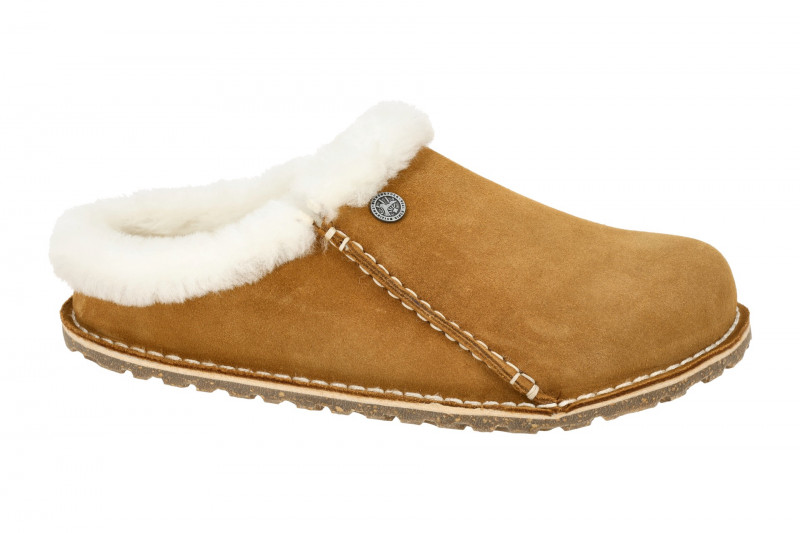 Birkenstock Zermatt Pantolette Clogs braun mink NORMAL-WEIT 1023161
