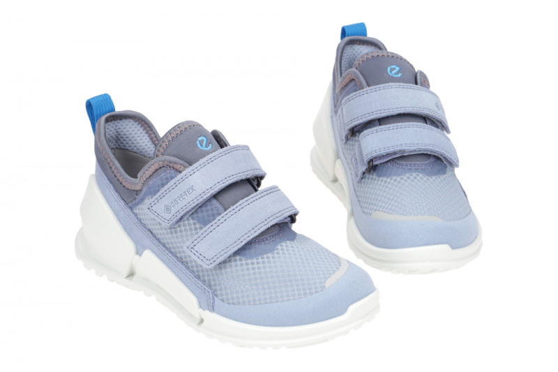 Ecco Biom Kinderschuhe blau Klett GORE-TEX 711732