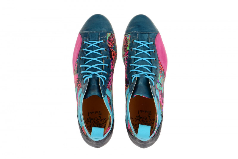 Think Guad Stiefelette blau pink 7-87732-84