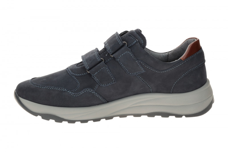 Waldläufer John Schuhe blau K-Weite Klett 662301