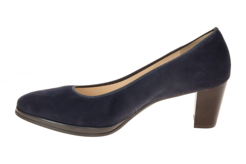 ARA Orly Damen Pumps blau Samtvelour 12-13436