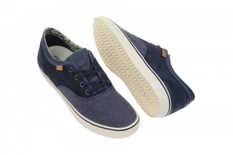 Geox Smart Schuhe blau navy canvas U62X2B