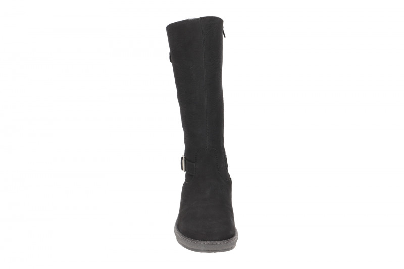 Waldläufer Hoja Warmfutter Schaftstiefel schwarz H-Weite Nubuck 533904