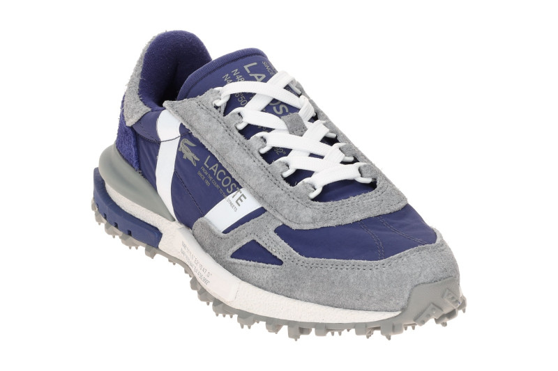 Lacoste Elite Active Sneakers Schuhe blau grau