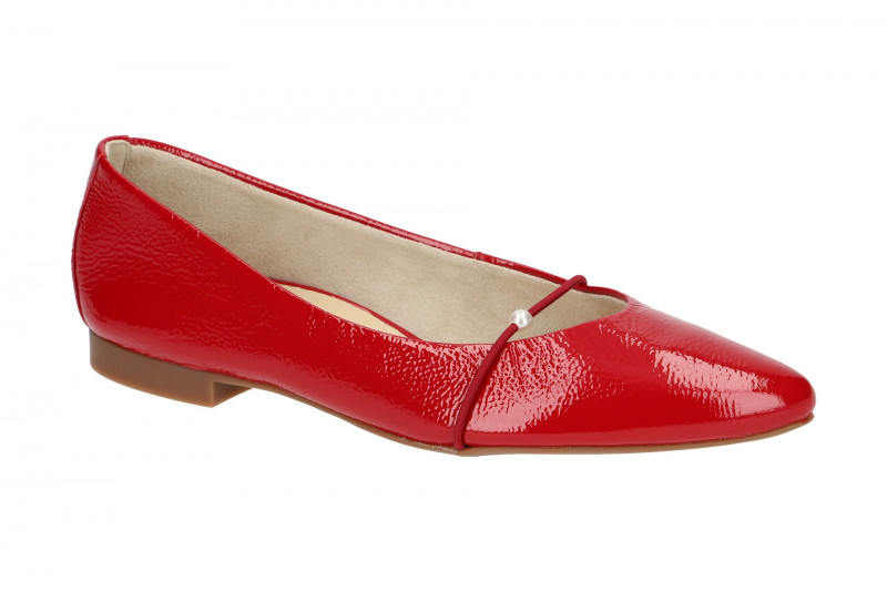 Paul Green Ballerinas Slipper rot Lack 2374