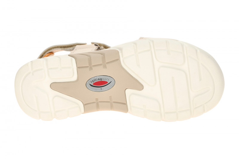 Gabor RollingSoft Sandale beige Snake 86.833.54