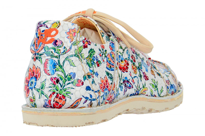 Eject Schnür Schuhe weiß Blümchen Sony3Deal