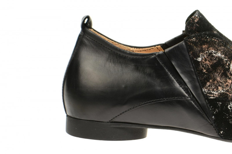 Think Guad Slipper schwarz braun kombi 5-85283-43