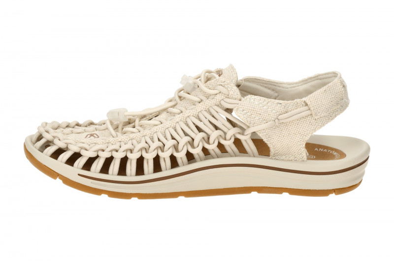 KEEN Uneek Canvas Sandale beige Damen 1026231