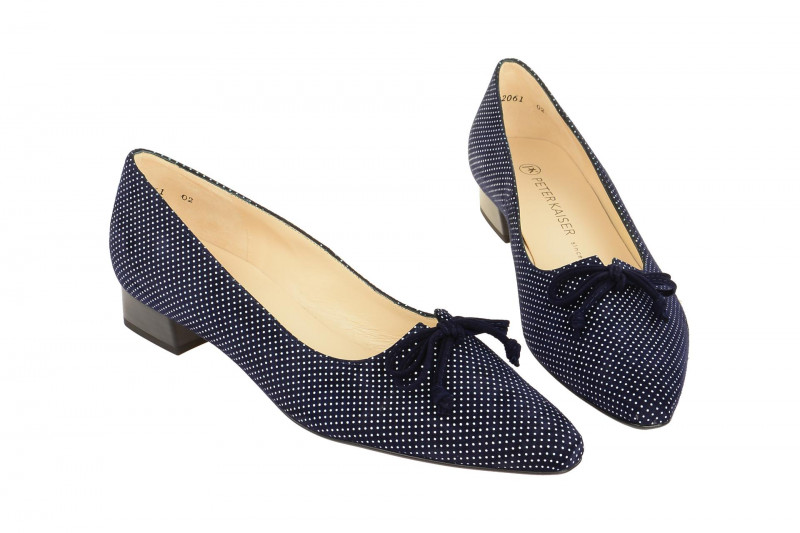 Peter Kaiser Lizzy Pumps blau silber 22107