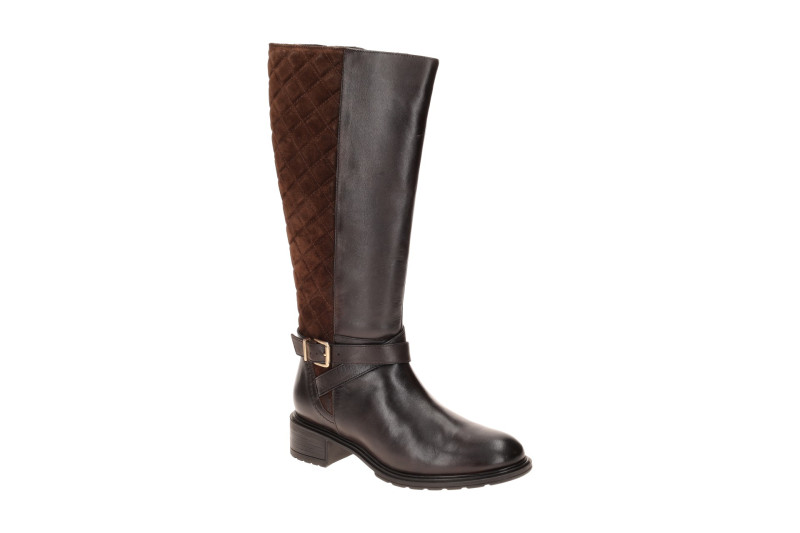 ARA Parker Stiefel braun mocca Schaftweite L Biker Stil 12-26119