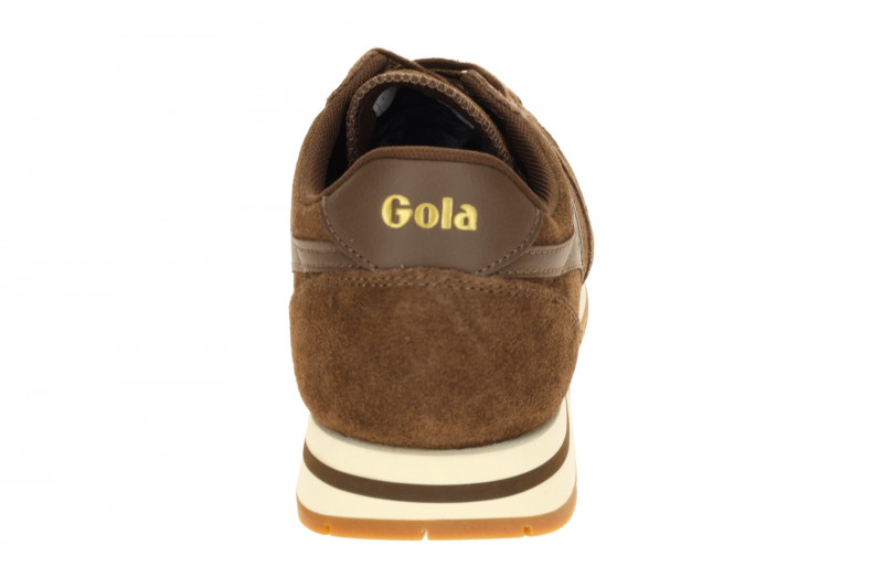 Gola Daytona Schuhe Sneakers braun Herren Velour CMB910DT