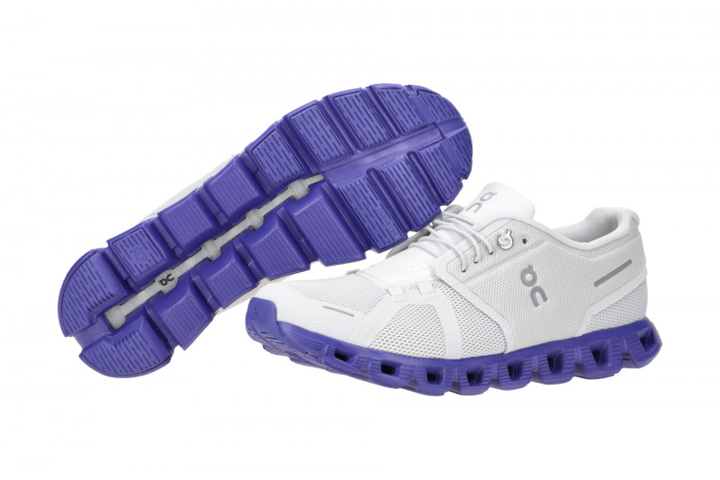 on Cloud 5 Schuhe grau blau frost-indigo 59.98535