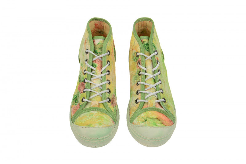 Eject Dass Schuhe grün gelb multi Boots 16223