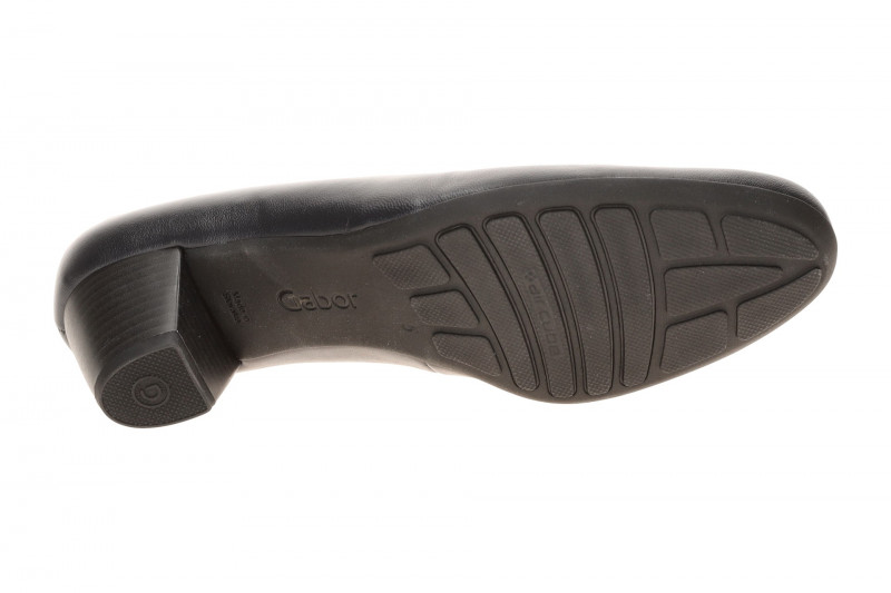 Gabor Pumps dunkelblau Nappa Glattleder 3027