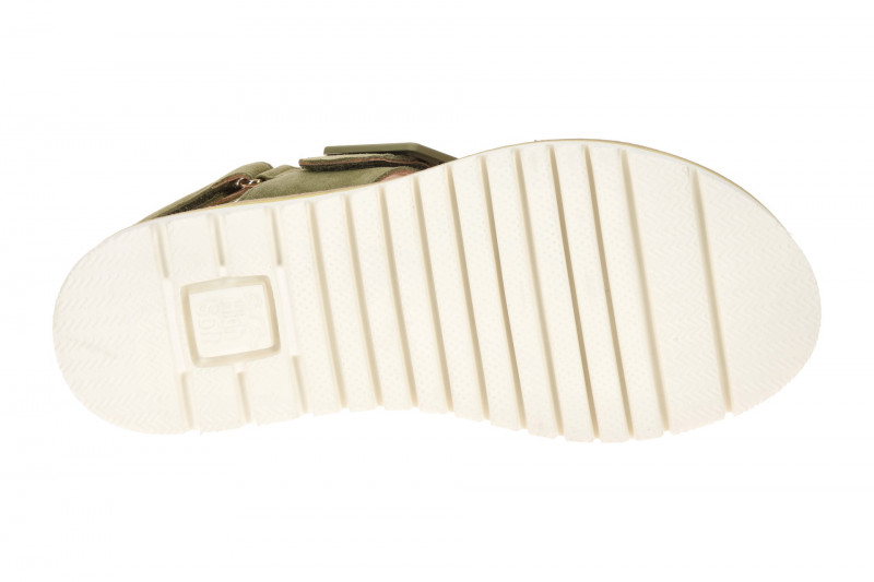 ara Kent Sandale grün Velour Klett 12-28134