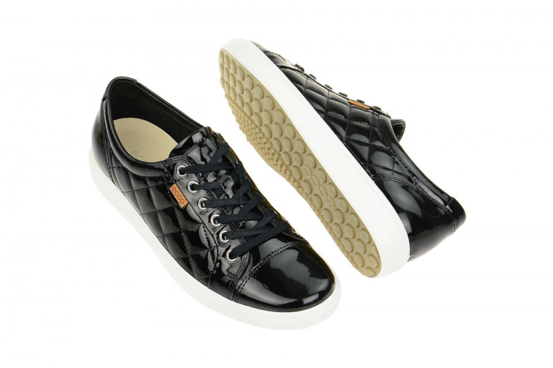 Ecco Soft 7 Schuhe schwarz Lack 43008358636