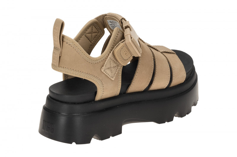 UGG CORA Sandale beige schwarz 1152698
