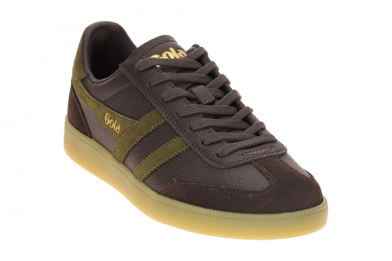 Gola Viper Schuhe Sneakers braun grün Herren CMB942