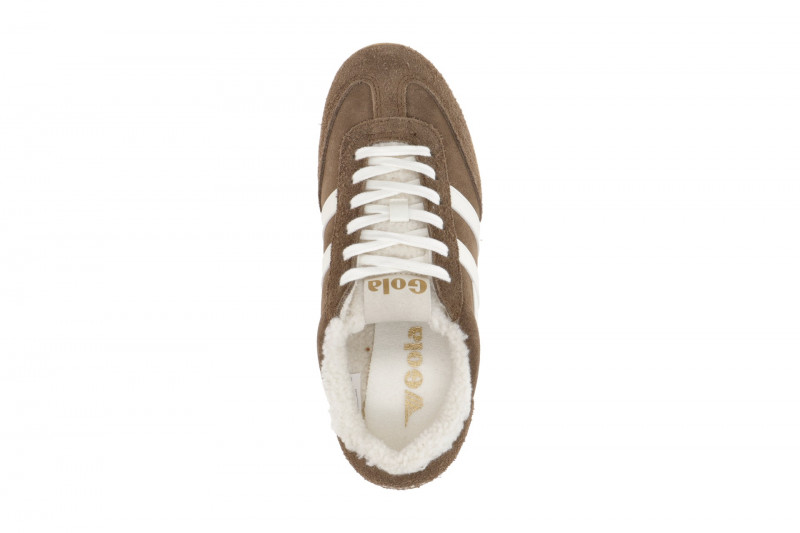 Gola Sprinter Damen Sneakers Schuhe braun Warmfutter CLB913