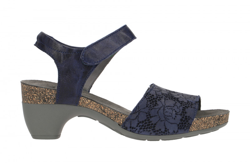 Think Traudi Sandale blau Laser