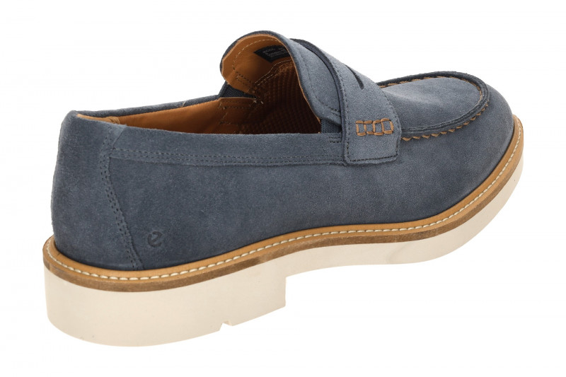 Ecco Metropole London Slipper Loafer blau ombre 525654