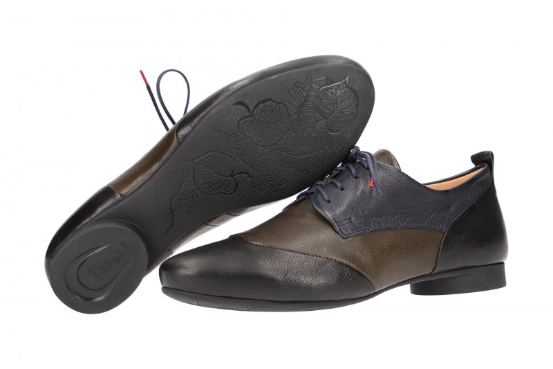 Think Guad Schuhe schwarz grün blau