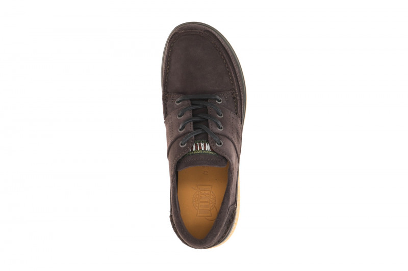 Ecco Walker Schuhe braun mocca Velour Mokassin 571104