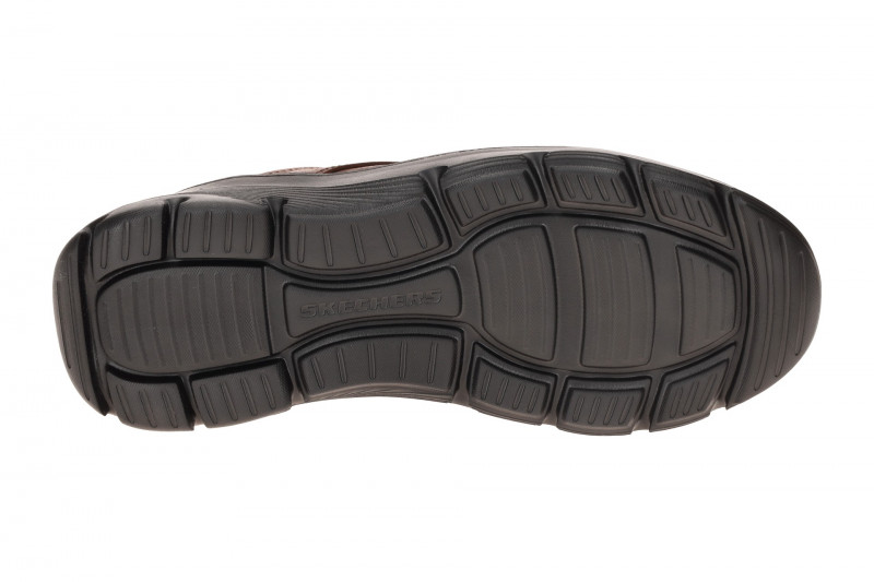 Skechers Arch Fit Herren Mid Schuhe Slipper braun Slip Ins 205514
