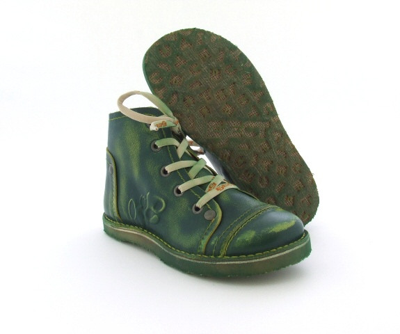 Eject Sony1Deal Damen Boots E-9598 grün