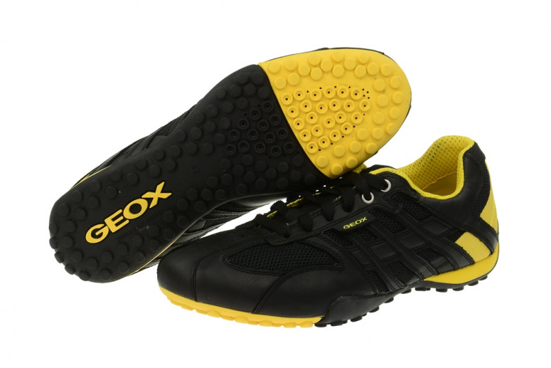 Geox Snake schwarz gelb U4207K 01443 C9241