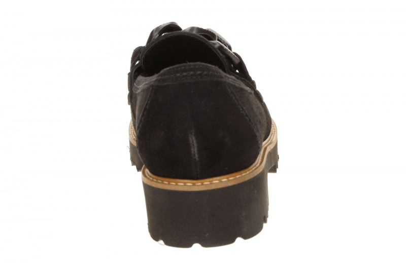 Gabor Fashion Schuhe Slipper schwarz Velour 4013.01.001
