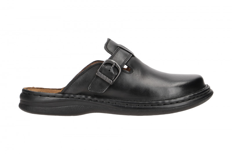 Josef Seibel Madrid Pantoletten Clogs schwarz