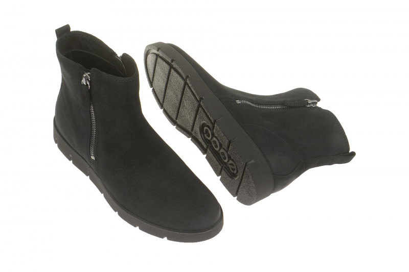 Ecco Bella Stiefelette schwarz Nubuck