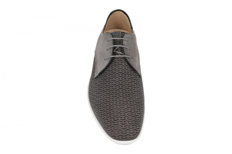 Floris van Bommel Schuhe grau Nubuck Lizar 18303