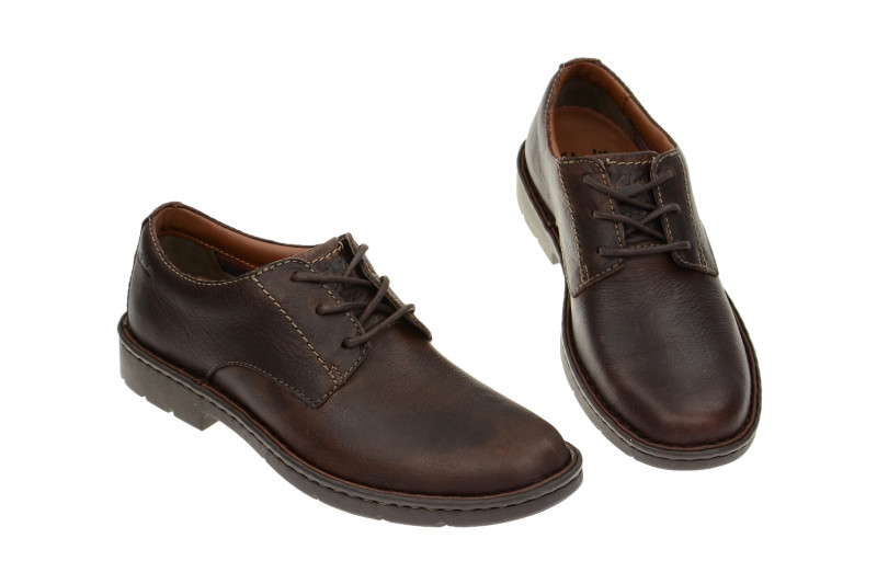 Clarks Stratton Way Schuhe braun / 26102519 7