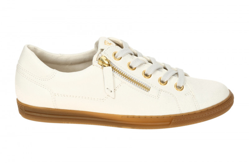 Paul Green Schuhe Schnürer cream-weiß Nappa 4940