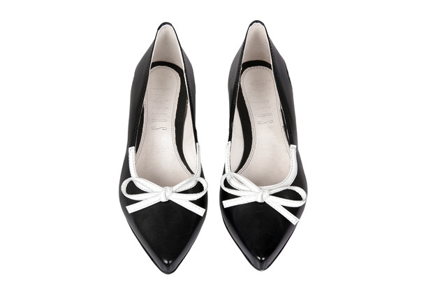 Tiggers Cindy 1 Pumps schwarz weiß Lack