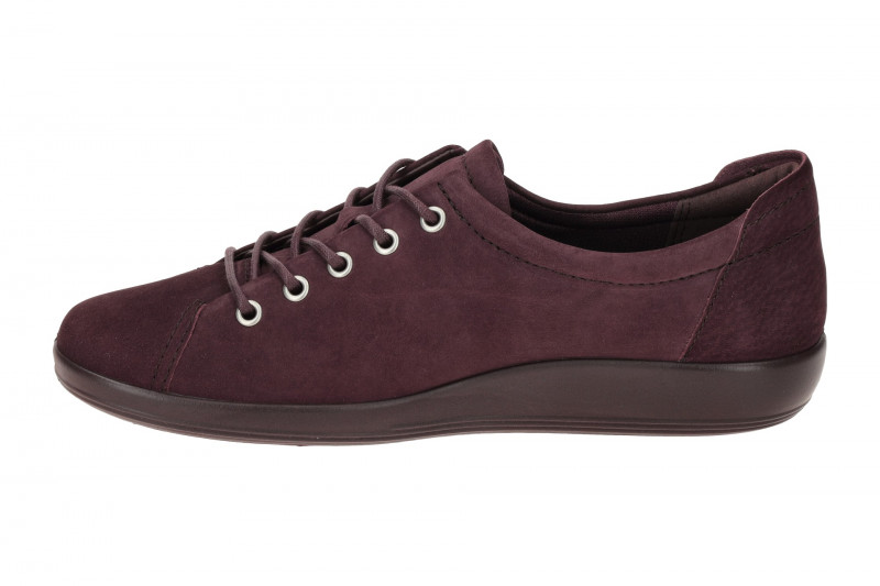 Ecco Soft 2 Schuhe lila Damen Schnürer 206503