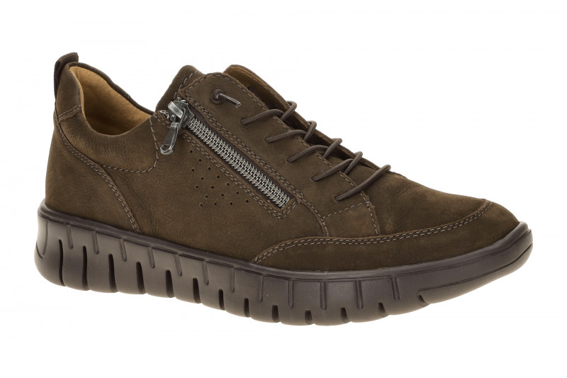 Waldläufer Birdy Schuhe braun H-Weite Flex Nubuck 916003