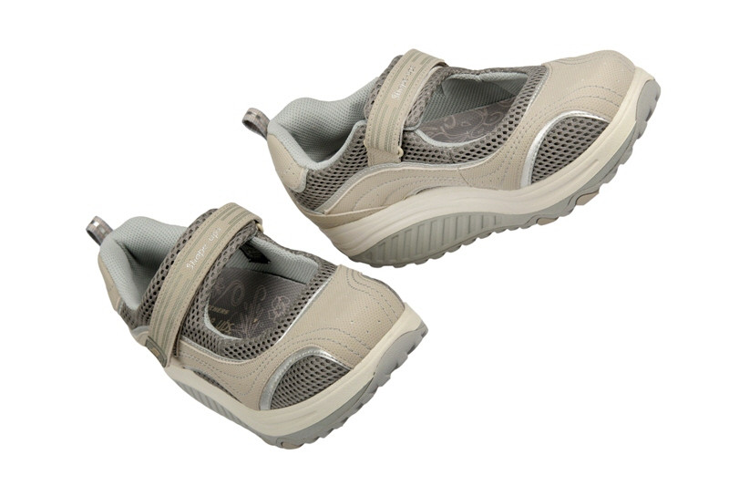 Skechers Shape ups Schuhe 11807/STSL beige grau