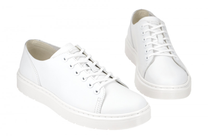 Dr Martens Dante Unisex Schuhe weiß Glattleder 22127100
