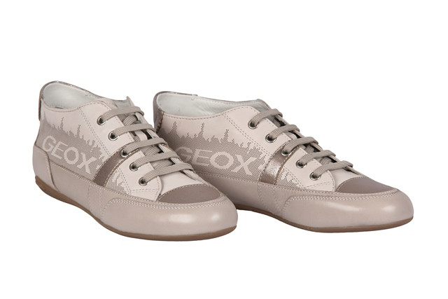 Geox Moena Schuhe beige weiß