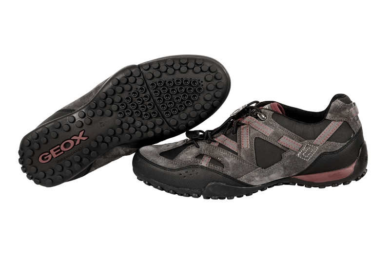 Geox Wide Snake T Schuhe schwarz dunkelrot U2406T