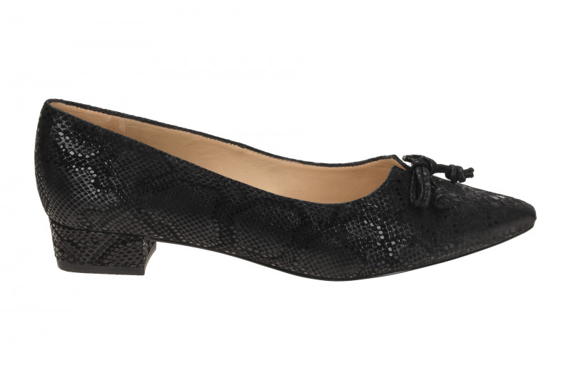 Peter Kaiser Pumps schwarz Snake schimmernd 72241