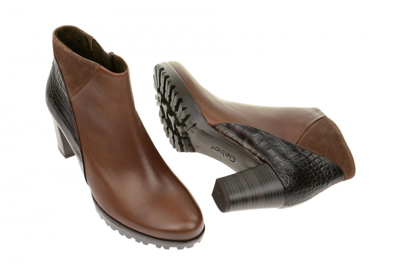 Gabor Stiefel braun kroko - 32.861.62